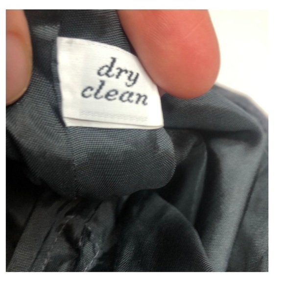 Vintage Miss Pendleton Dark Gray 100% Wool Skirt Waist 28 - Picture 6 of 11